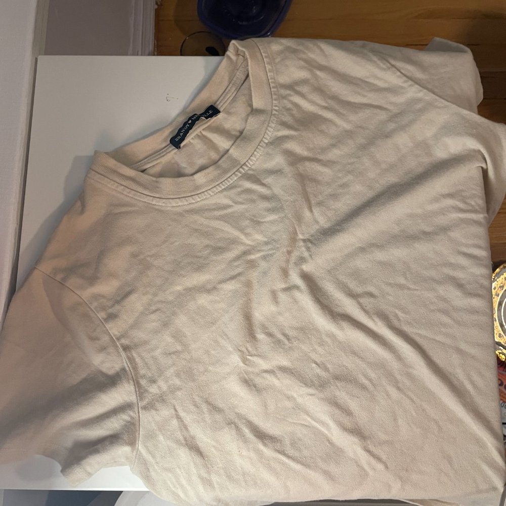 Light Yellow Baby-T Brandy Melville